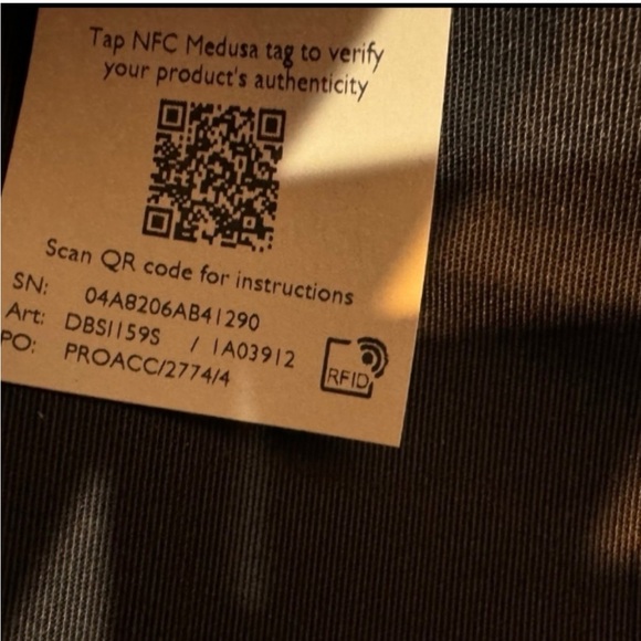 Authentic NWT Versace Rare Blue Quilted Evening Clutch/ Purse - Picture 7 of 8